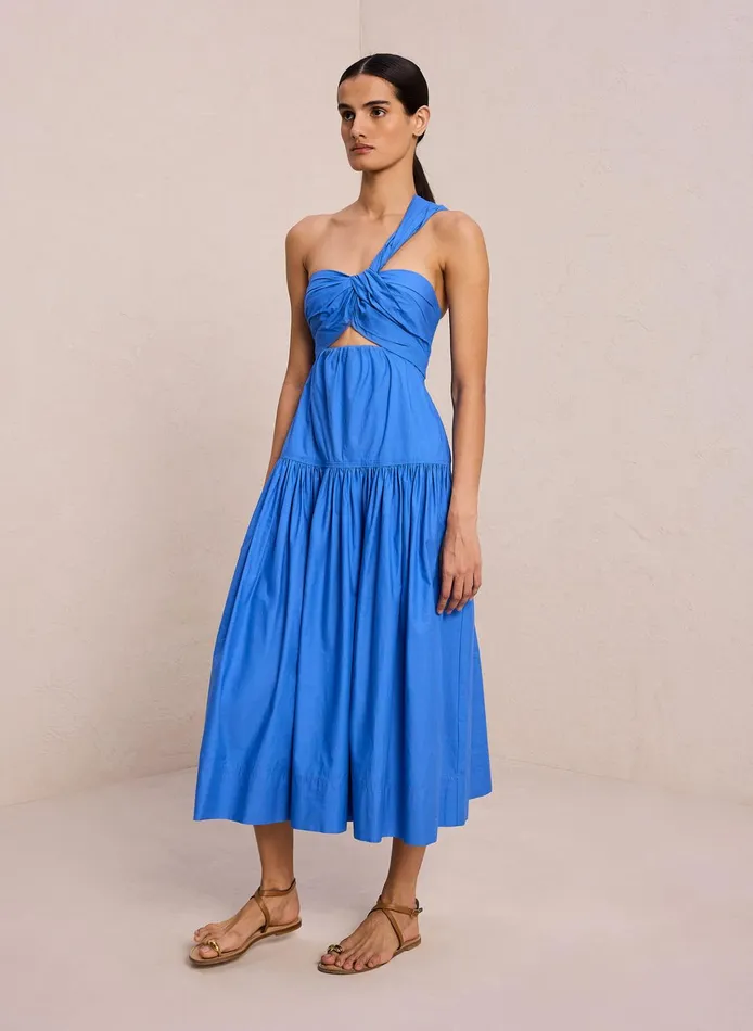 Women Dresses ALC Aubrey Cotton Midi Dress Coastal Blue