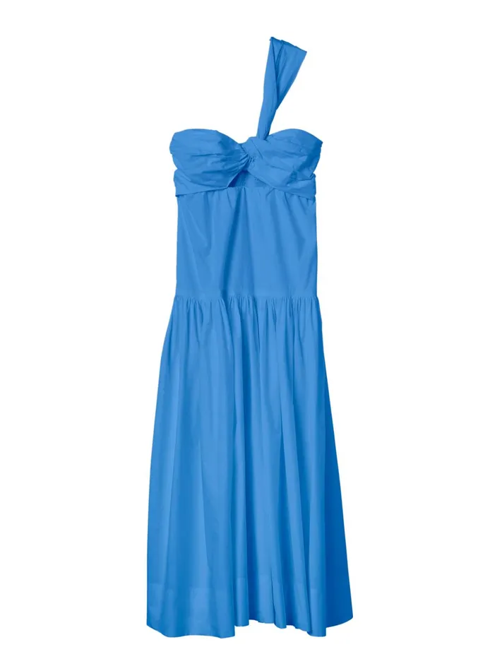 Women Dresses ALC Aubrey Cotton Midi Dress Coastal Blue