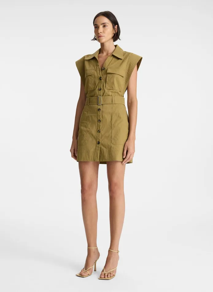 Women Dresses ALC Ava Mini Dress Drill