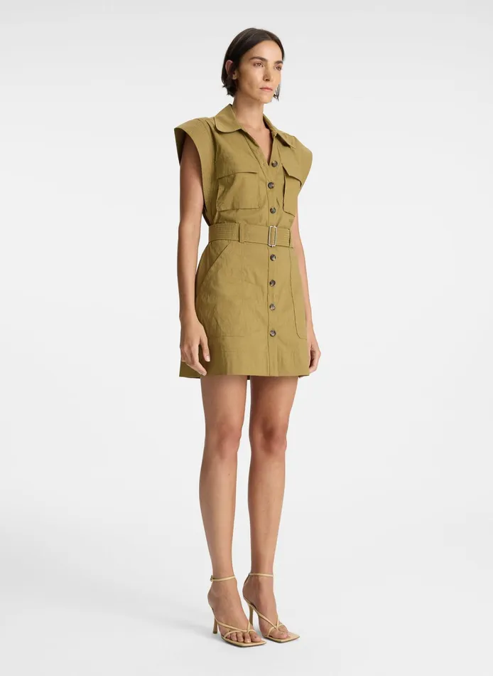 Women Dresses ALC Ava Mini Dress Drill