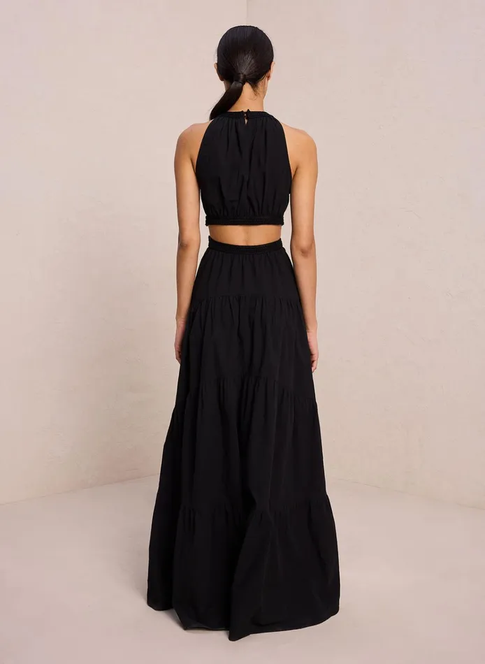 Women Dresses ALC Casey Crochet Trim Dress Black