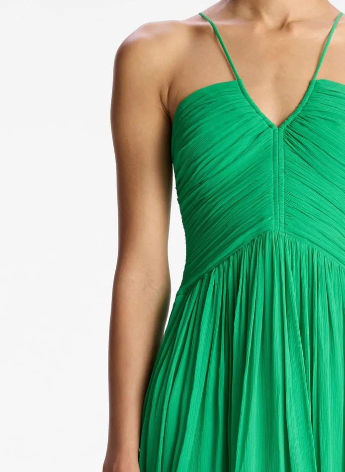 Women Dresses ALC Rumi Silk Chiffon Dress Verde