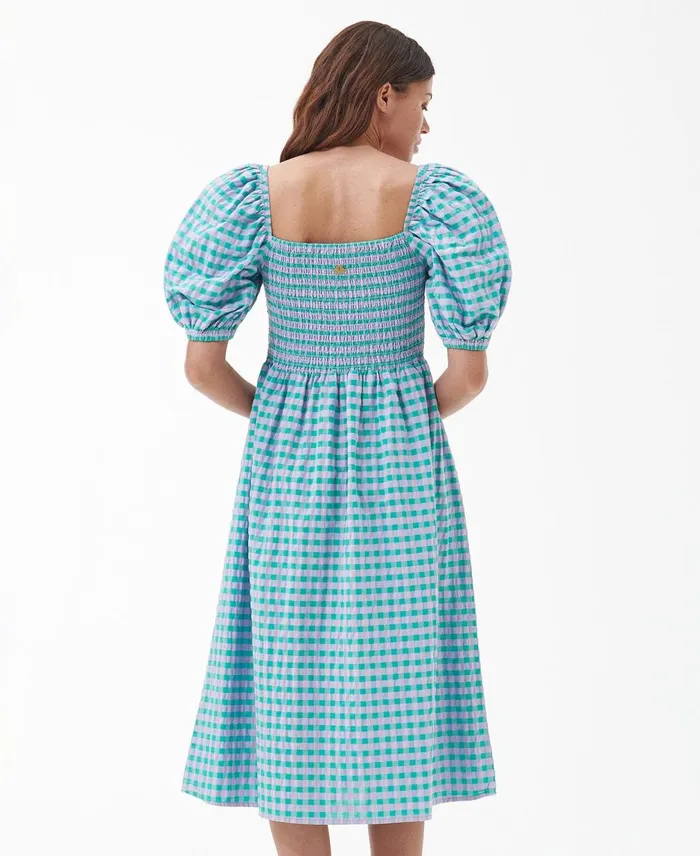 Women Dresses and Skirts Barbour Geranium Midi Dress Classic Multi Women Dresses and Skirts Barbour Geranium Midi Dress Classic Multi