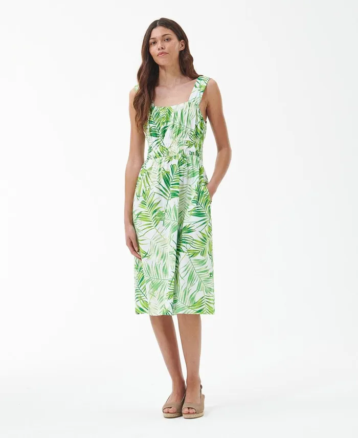 Women Dresses and Skirts Barbour Plumeria Midi Dress Classic Multi Women Dresses and Skirts Barbour Plumeria Midi Dress Classic Multi