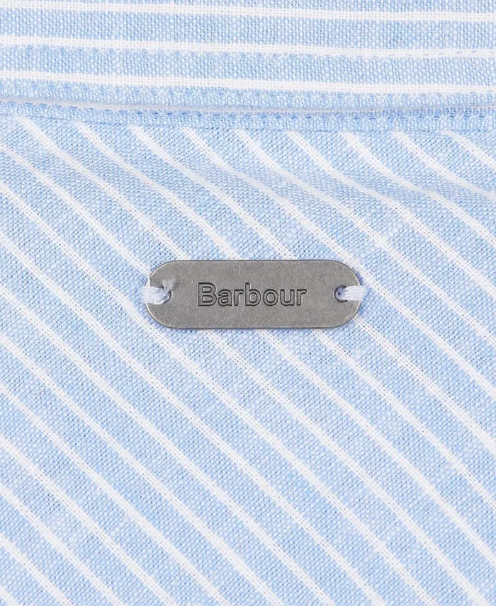 Women Dresses and Skirts Barbour Seaglow Dress Chambray Stripe Women Dresses and Skirts Barbour Seaglow Dress Chambray Stripe