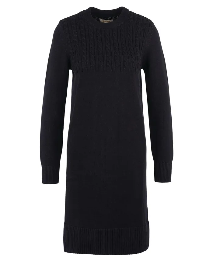 Women Dresses and Skirts Barbour Stitch Guernsey Dress Classic Black Women Dresses and Skirts Barbour Stitch Guernsey Dress Classic Black