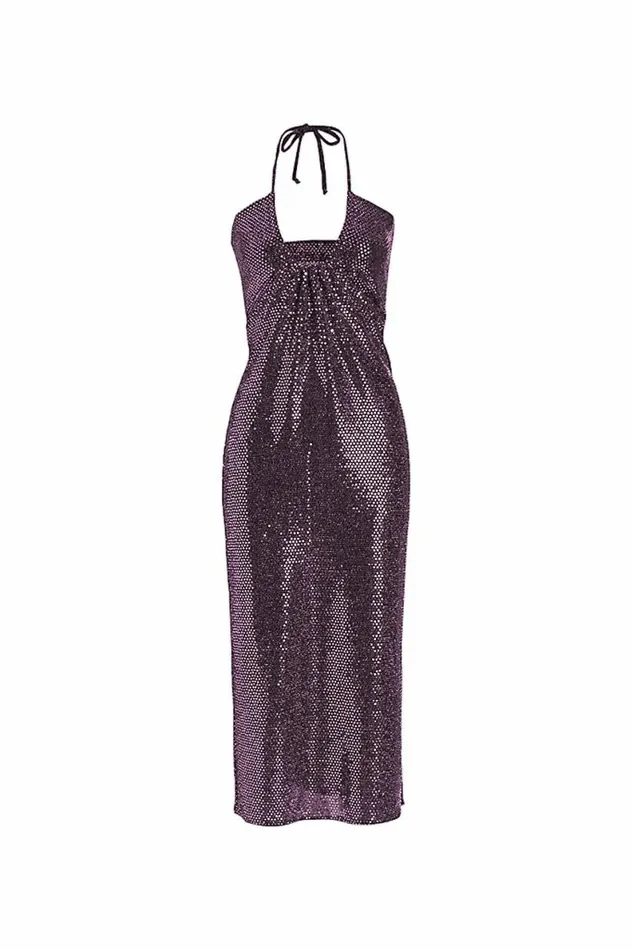 Women Dresses DODO BAR OR Tal Dress Violete