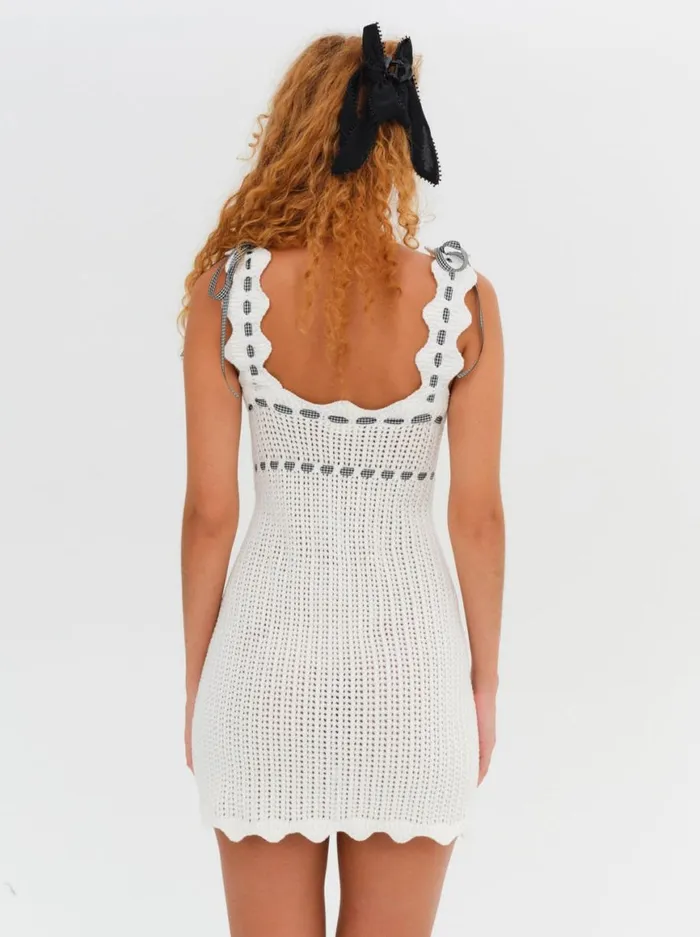 Women Dresses For Love and Lemons Becka Mini Dress Ivory Women Dresses For Love and Lemons Becka Mini Dress Ivory
