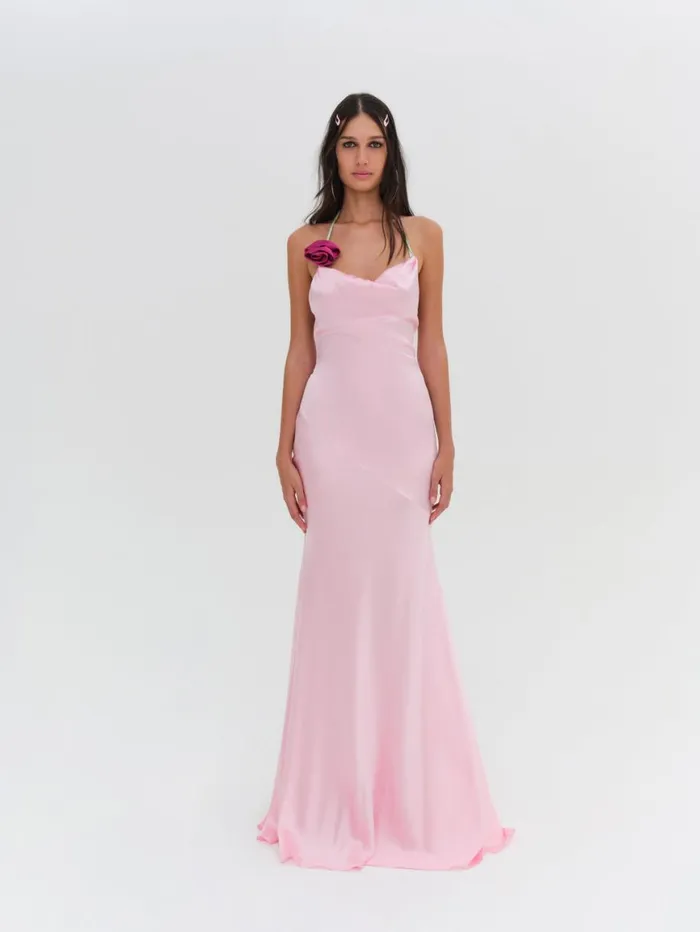 Women Dresses For Love and Lemons Brigette Gown Pink