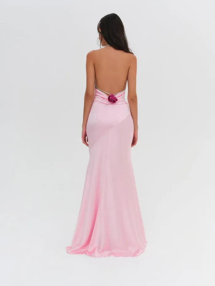 Women Dresses For Love and Lemons Brigette Gown Pink Women Dresses For Love and Lemons Brigette Gown Pink