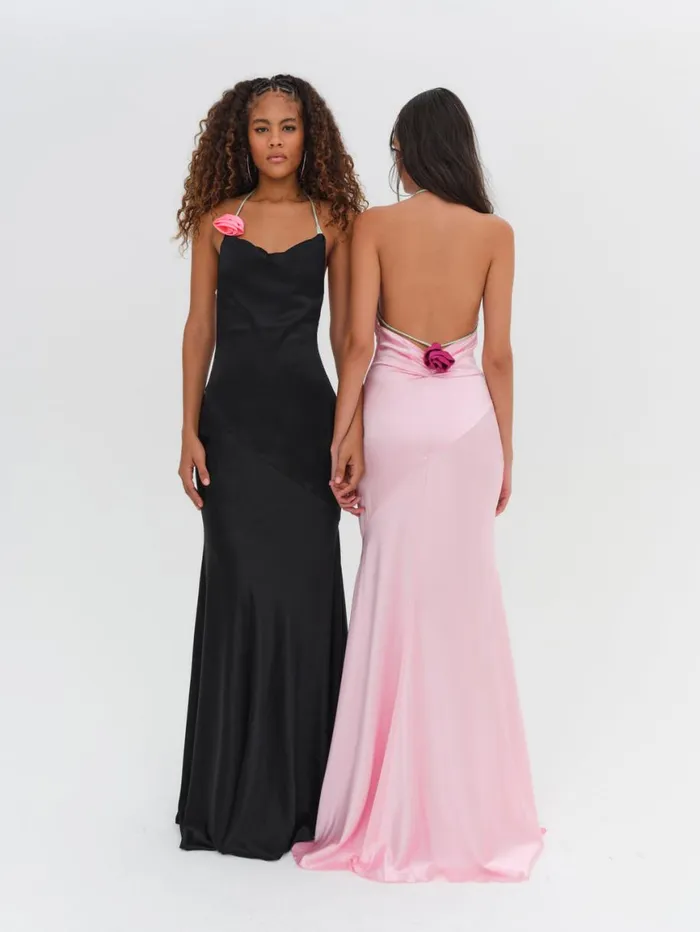 Women Dresses For Love and Lemons Brigette Gown Pink Women Dresses For Love and Lemons Brigette Gown Pink