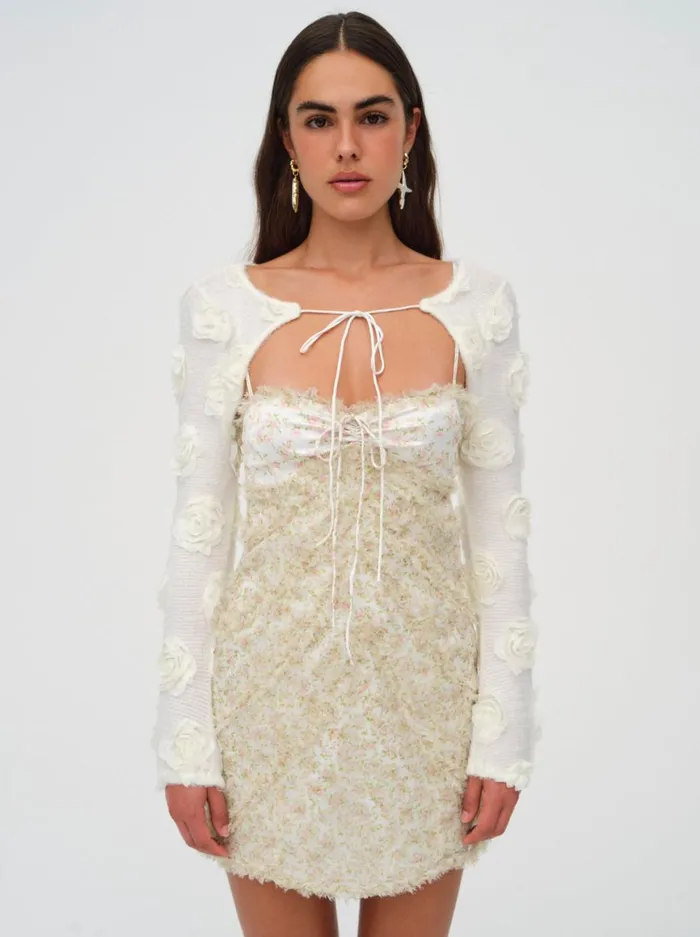 Women Dresses For Love and Lemons Chania Mini Dress Yellow Women Dresses For Love and Lemons Chania Mini Dress Yellow