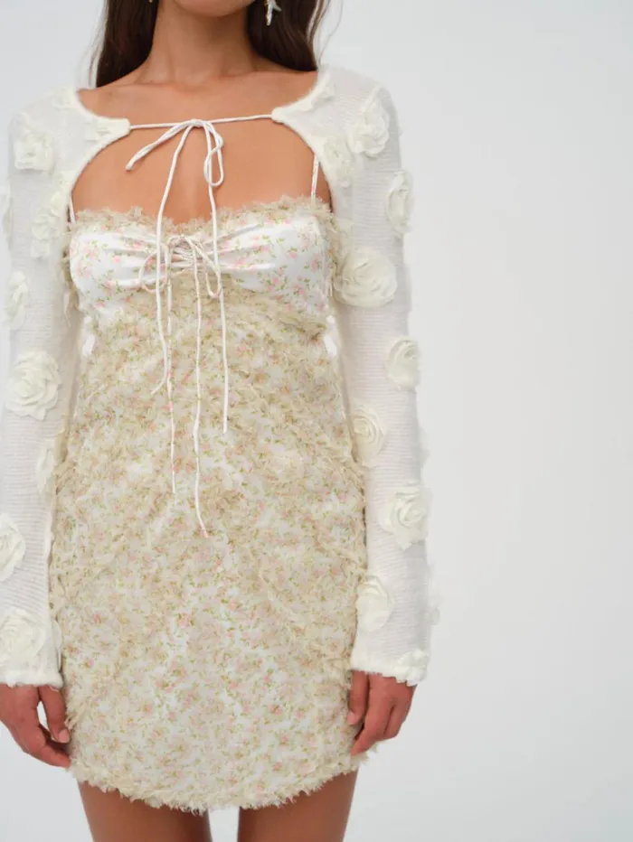 Women Dresses For Love and Lemons Chania Mini Dress Yellow Women Dresses For Love and Lemons Chania Mini Dress Yellow