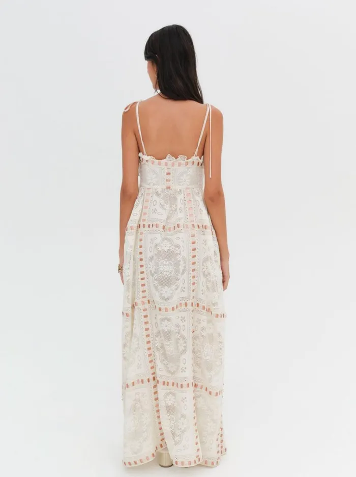 Women Dresses For Love and Lemons Charlotte Maxi Dress Beige Women Dresses For Love and Lemons Charlotte Maxi Dress Beige