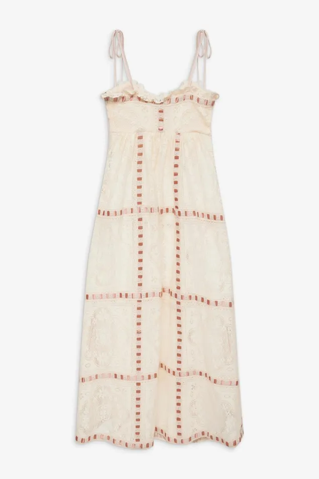 Women Dresses For Love and Lemons Charlotte Maxi Dress Beige Women Dresses For Love and Lemons Charlotte Maxi Dress Beige