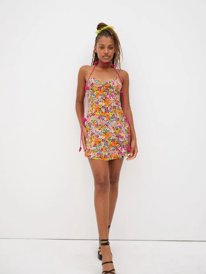 Women Dresses For Love and Lemons Deena Mini Dress Multi Women Dresses For Love and Lemons Deena Mini Dress Multi
