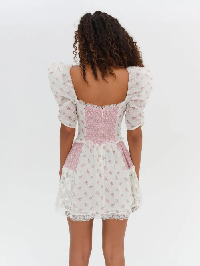 Women Dresses For Love and Lemons Francine Mini Dress Pink Women Dresses For Love and Lemons Francine Mini Dress Pink