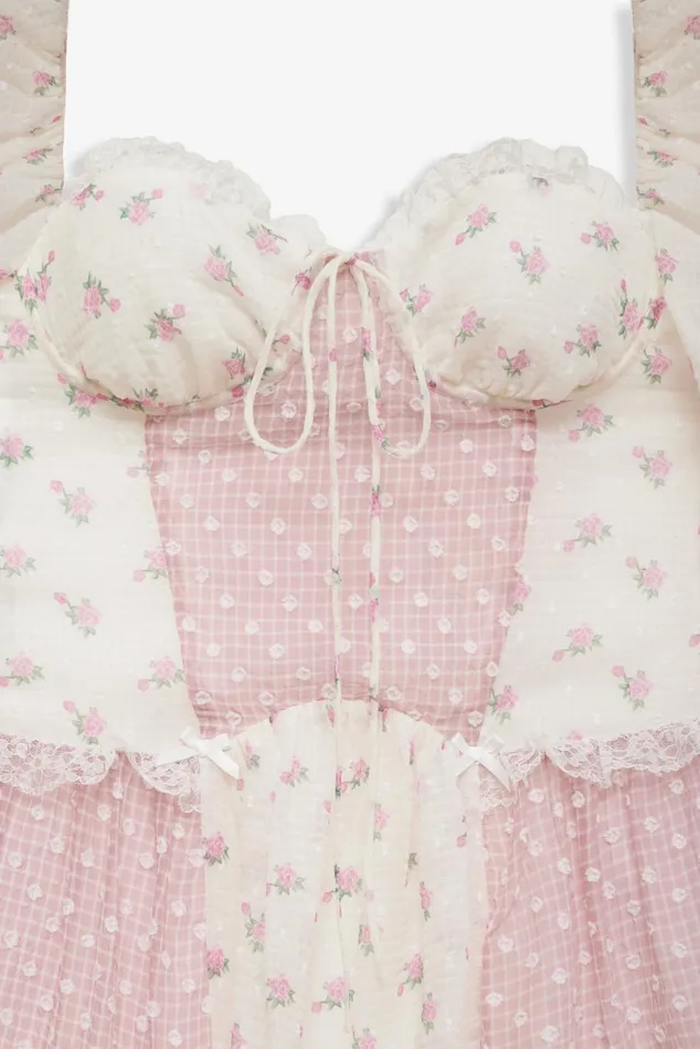 Women Dresses For Love and Lemons Francine Mini Dress Pink Women Dresses For Love and Lemons Francine Mini Dress Pink