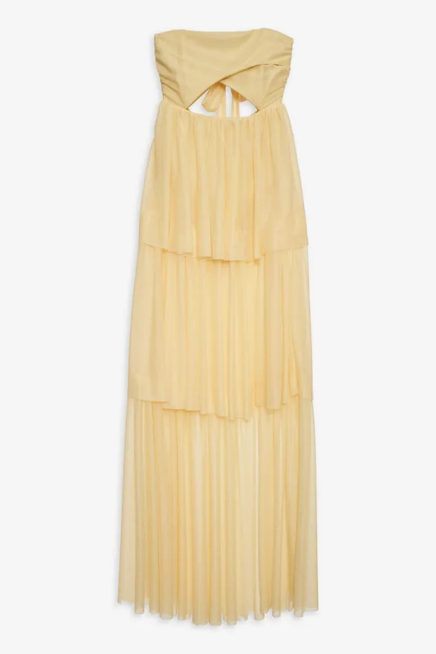 Women Dresses For Love and Lemons Juni Maxi Dress Yellow Women Dresses For Love and Lemons Juni Maxi Dress Yellow
