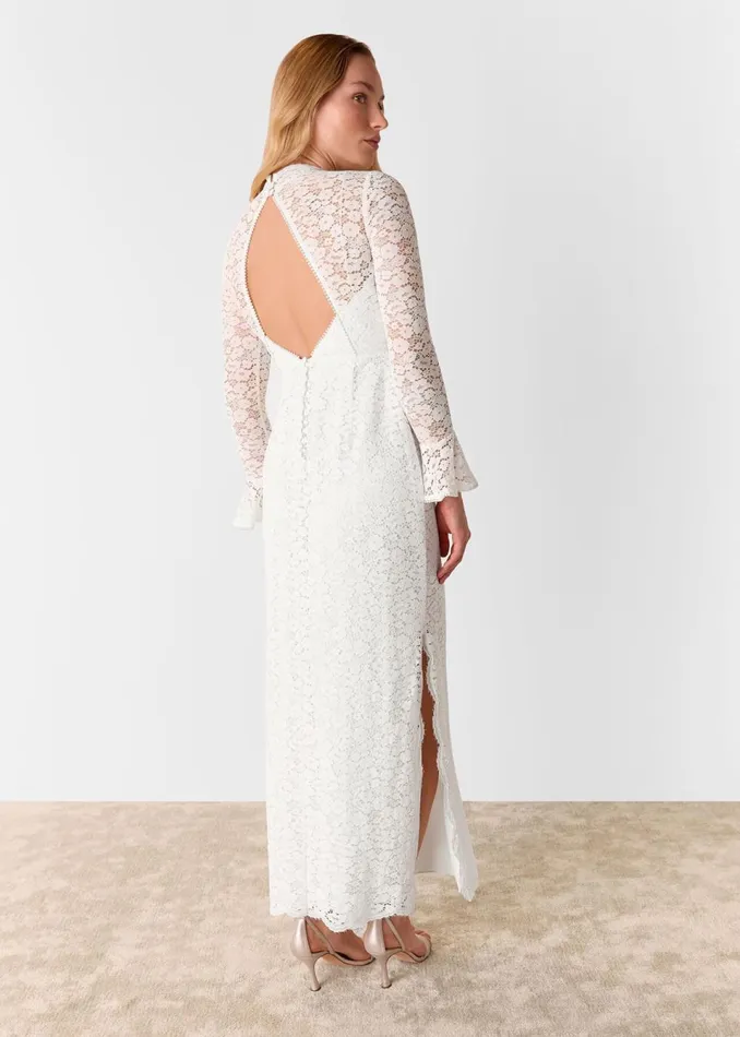 Women Dresses Whistles Ivory Frances Lace Wedding Dress