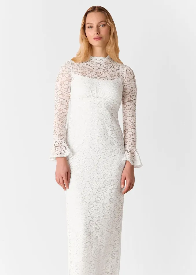 Women Dresses Whistles Ivory Frances Lace Wedding Dress