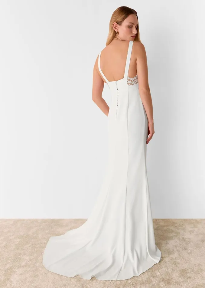 Women Dresses Whistles Ivory Lina Lace Insert Wedding Dress