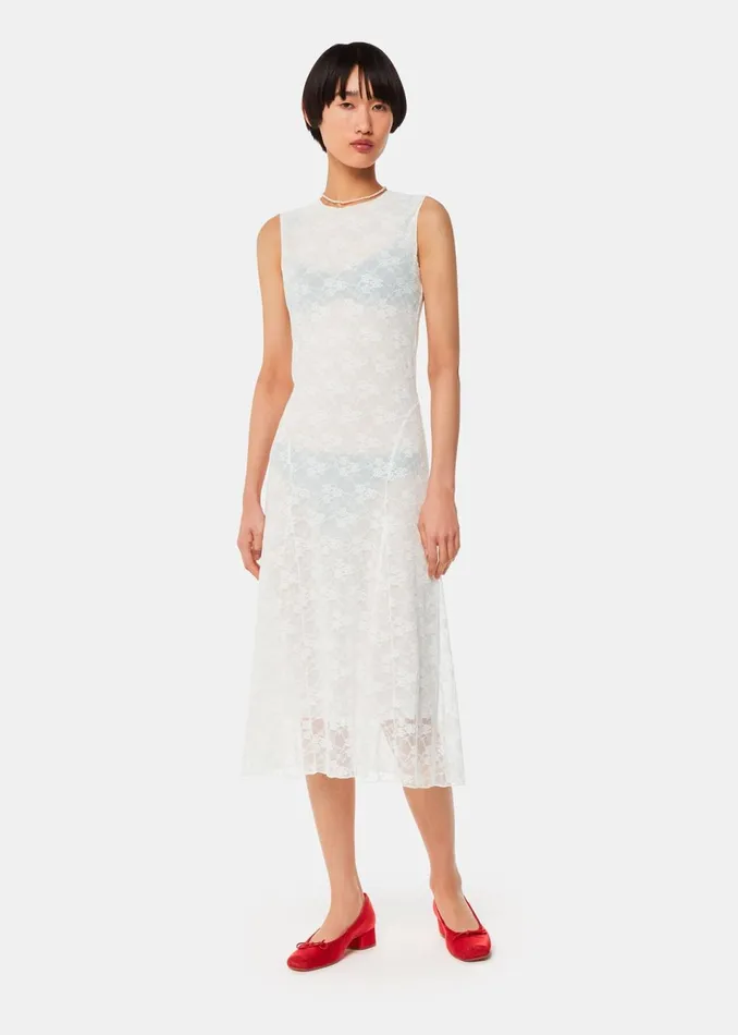 Women Dresses Whistles White Hai Rosalie Dress