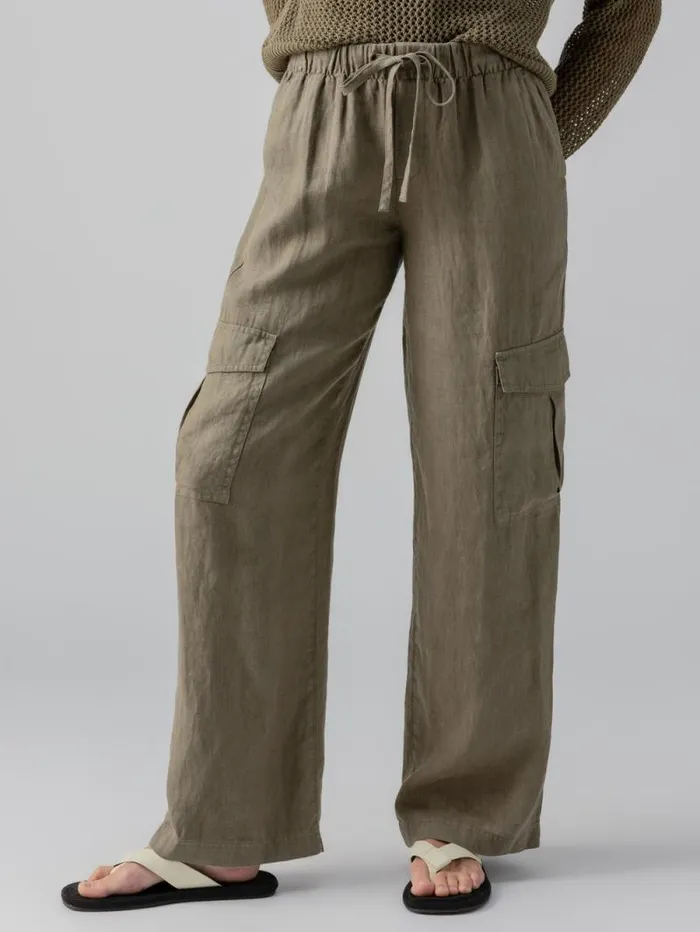 Women Drift Linen Cargo SemiHigh Rise Pant Burnt Olive Sanctuary Clothing Pants Women Drift Linen Cargo SemiHigh Rise Pant Burnt Olive Sanctuary Clothing Pants
