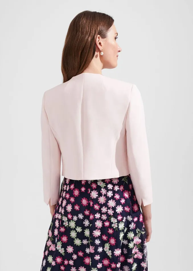 Women Elize Jacket Pale Pink Hobbs Coats and Jackets