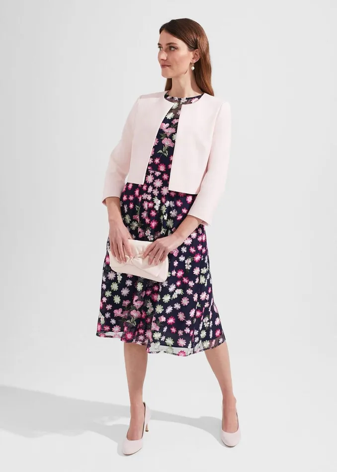 Women Elize Jacket Pale Pink Hobbs Coats and Jackets