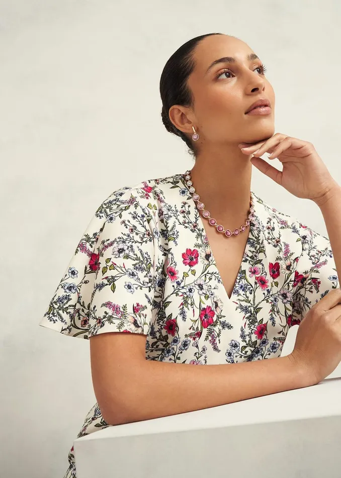 Women Emi Necklace Pink Multi Hobbs Jewellery