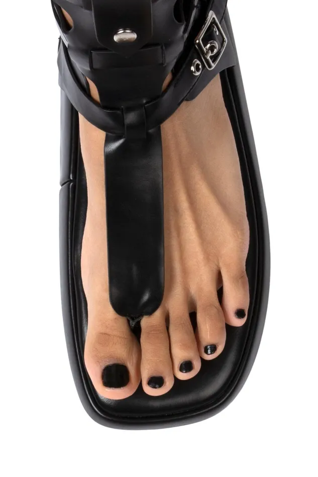 Women Flat Jeffrey Campbell AMOZONIA Black