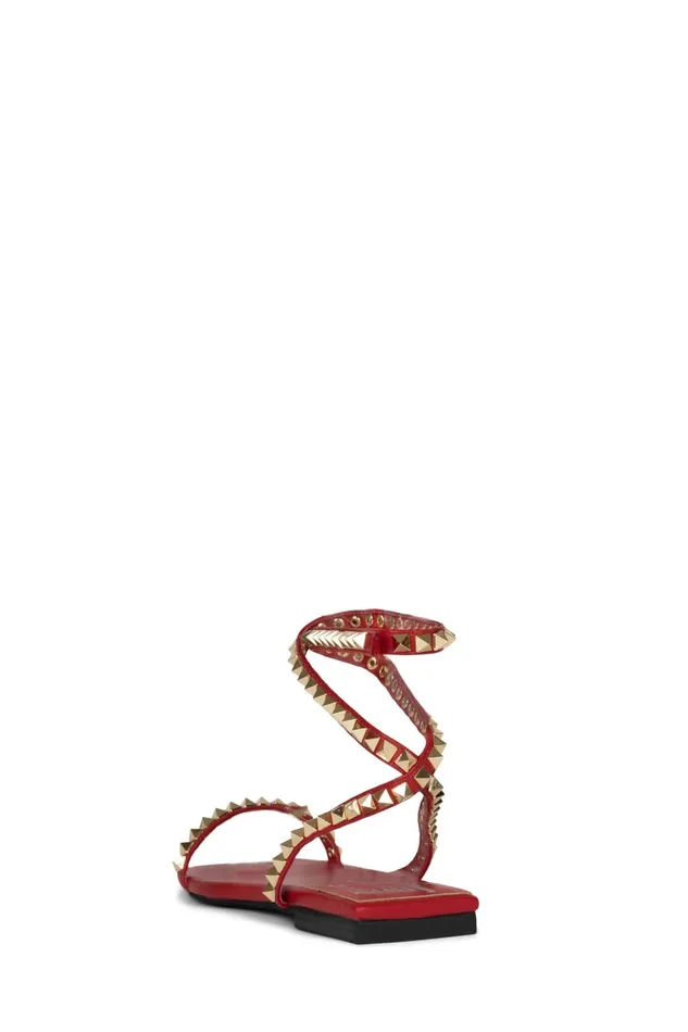 Women Flat Jeffrey Campbell LUXOR White Silver