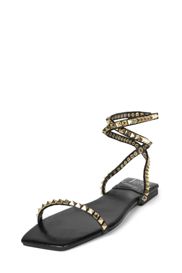 Women Flat Jeffrey Campbell LUXOR White Silver