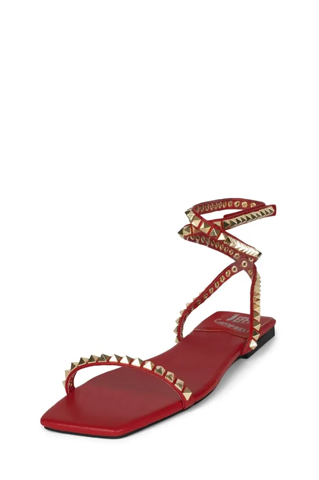 Women Flat Jeffrey Campbell LUXOR White Silver