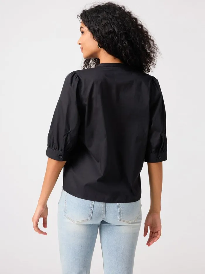 Women Gentle Pintuck Blouse Black Sanctuary Clothing Tees and Tops Women Gentle Pintuck Blouse Black Sanctuary Clothing Tees and Tops