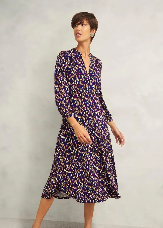 Women Harlie Jersey Dress Multi Hobbs Dresses and Jumpsuits