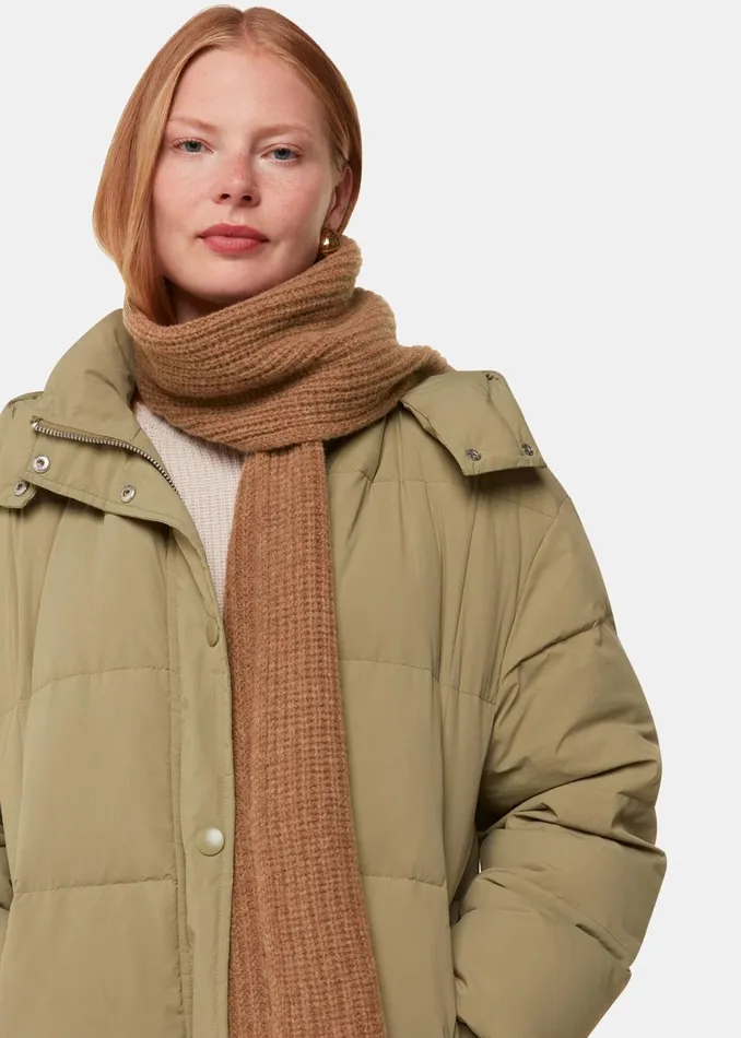 Women Hats Gloves and Scarves Whistles Camel Lambswool Scarf
