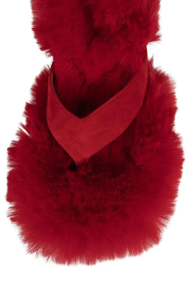 Women Heel Jeffrey Campbell FLUFFED Red