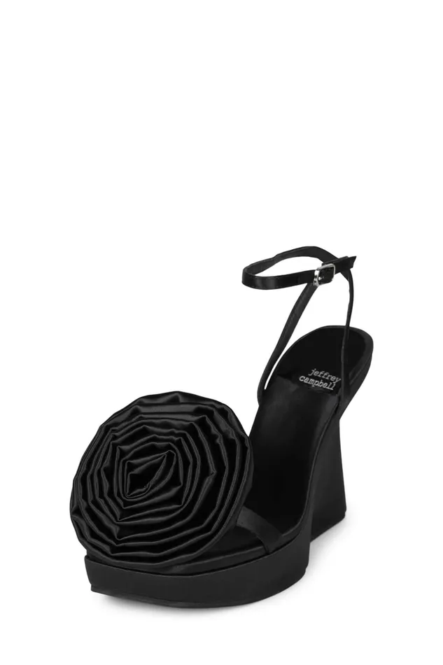 Women Heel Jeffrey Campbell HIBISCUS Fuchsia Satin