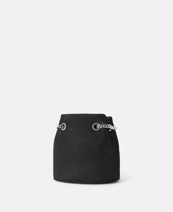 Women Iconic Falabella Stella McCartney Falabella Bucket Bag Black Women Iconic Falabella Stella McCartney Falabella Bucket Bag Black