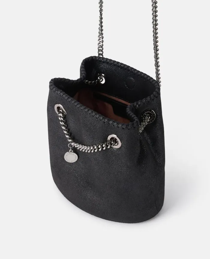 Women Iconic Falabella Stella McCartney Falabella Bucket Bag Black Women Iconic Falabella Stella McCartney Falabella Bucket Bag Black