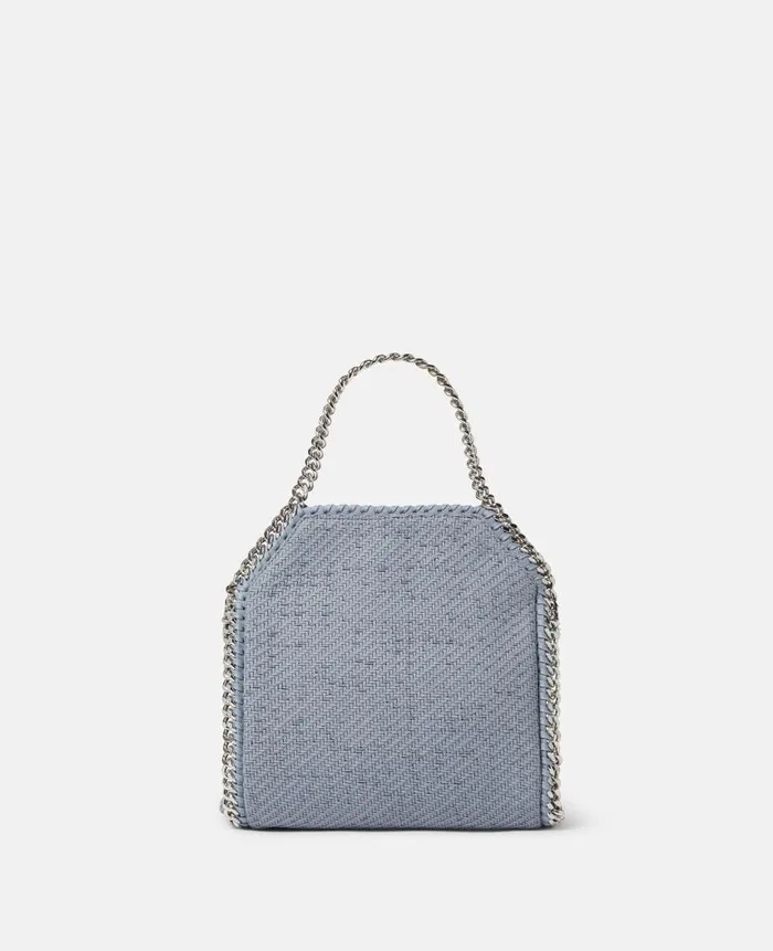 Women Iconic Falabella Stella McCartney Falabella Mini Tote Bag Blue Grey