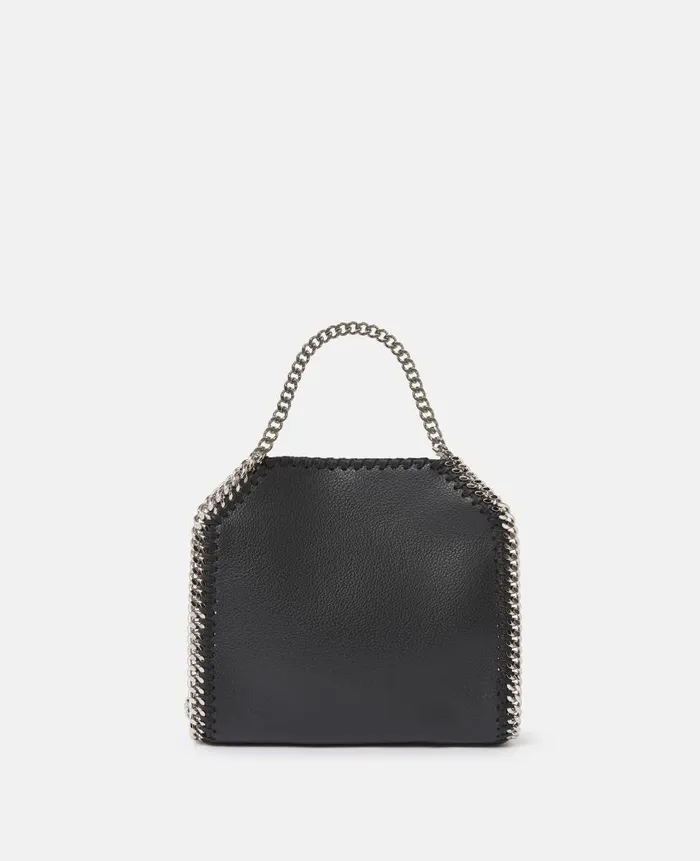 Women Iconic Falabella Stella McCartney Falabella Tiny Tote Bag Black