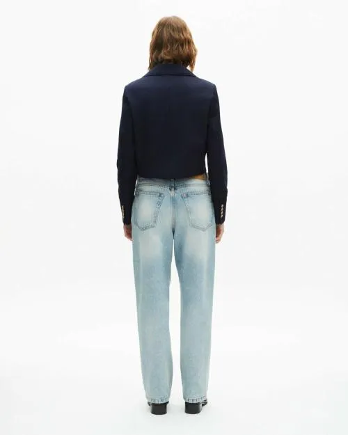 Women Jackets and Blazers The Kooples Navy Blue Jacket Navy