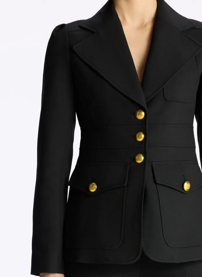 Women Jackets and Coats ALC Amelia Tailored Jacket Black