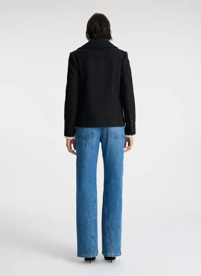 Women Jackets and Coats ALC Kensington Wool Jacket Deep Navy