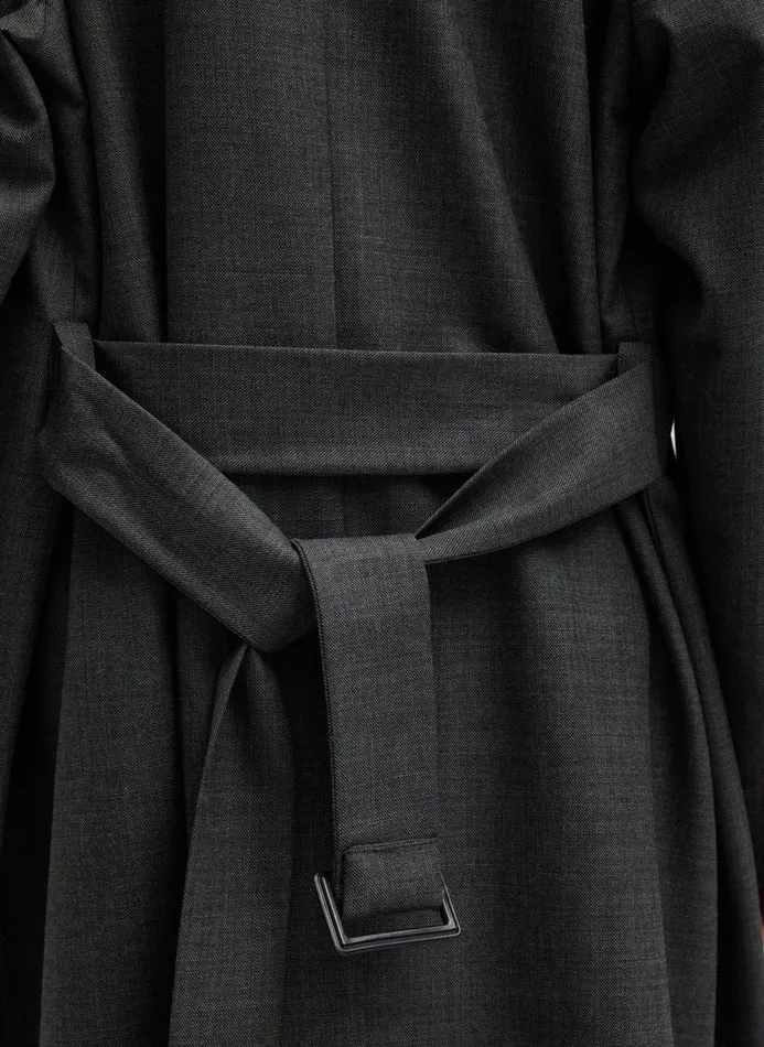 Women Jackets and Outerwear Tibi Ellis Suiting Frank Coat Grey Multi