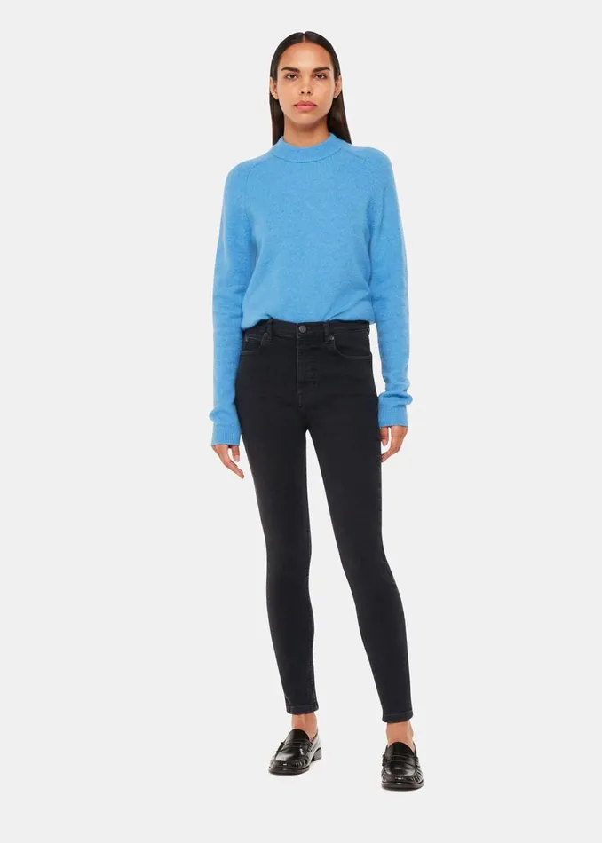 Women Jeans Whistles Black Stretch Sculpted Skinny Jean