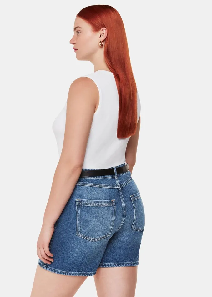 Women Jeans Whistles Denim Authentic Denim Short
